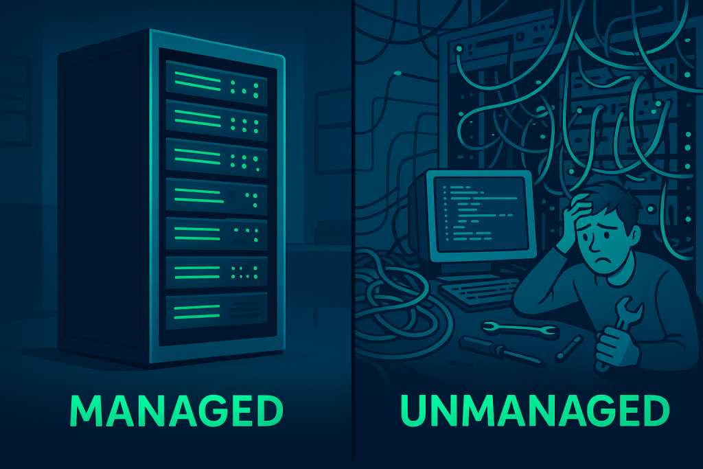 The Ultimate Showdown: Managed vs. Unmanaged WordPress Hosting – Which Choice Lets You Sleep at Night?