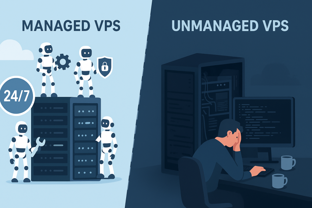Managed vs. Unmanaged VPS Hosting: What’s the Real Difference? A Deep Dive for Business Owners and Developers