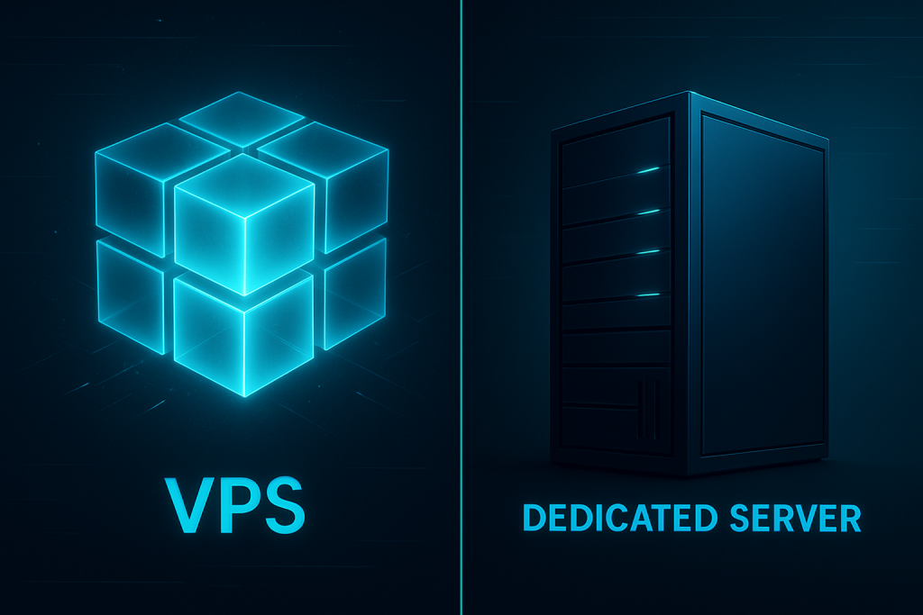 VPS vs Dedicated Hosting (2025): Which One Fits Your Website Best?