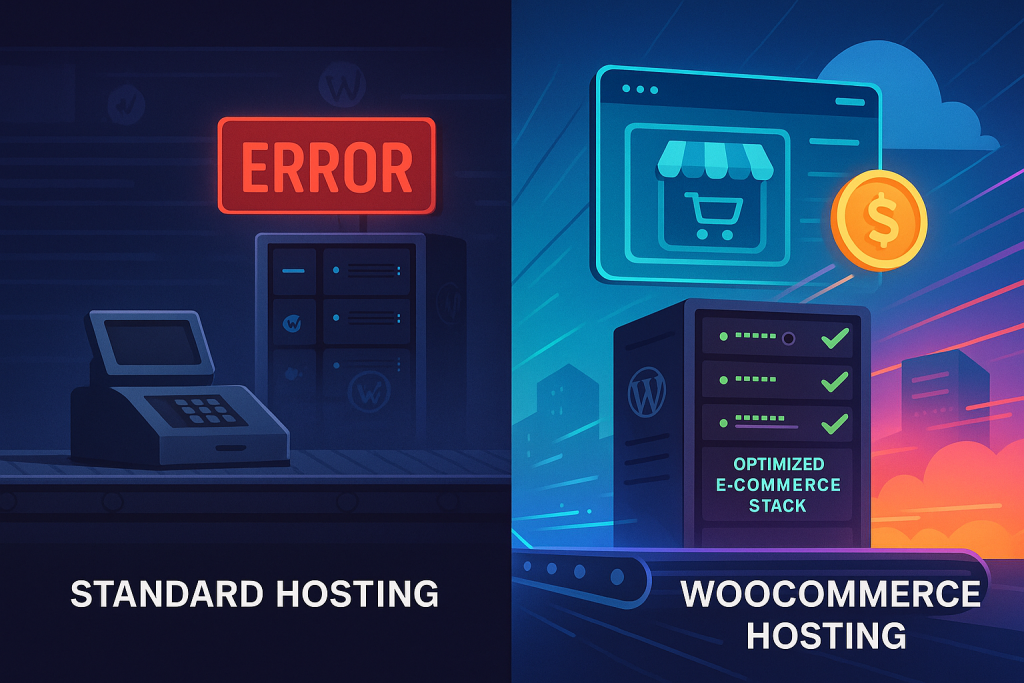 Stop Selling on a Slow Server: What Is WooCommerce Hosting & How It Differs (The Key to E-Commerce Speed and Security)